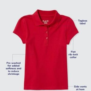[NWT] The Children's Place Boys Short Sleeve Pique Polo shirts